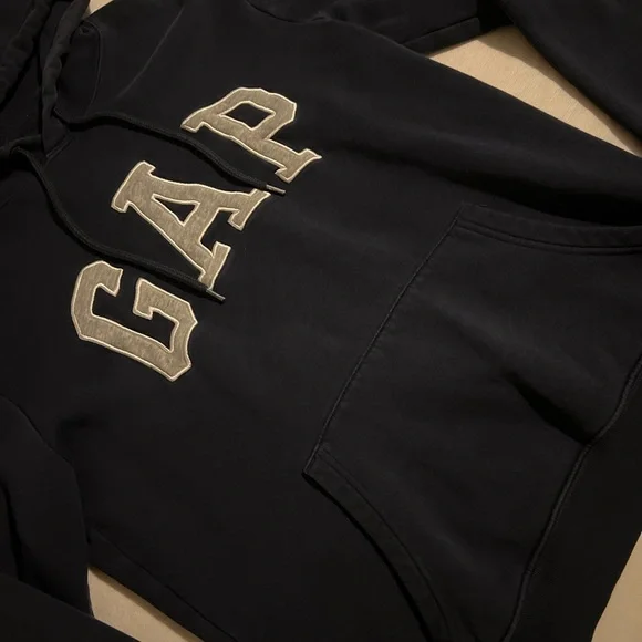 VINTAGE GAP navy blue hoodie - Picture 3 of 4